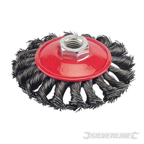 TWIST KNOT BRUSH WHEEL 100MM