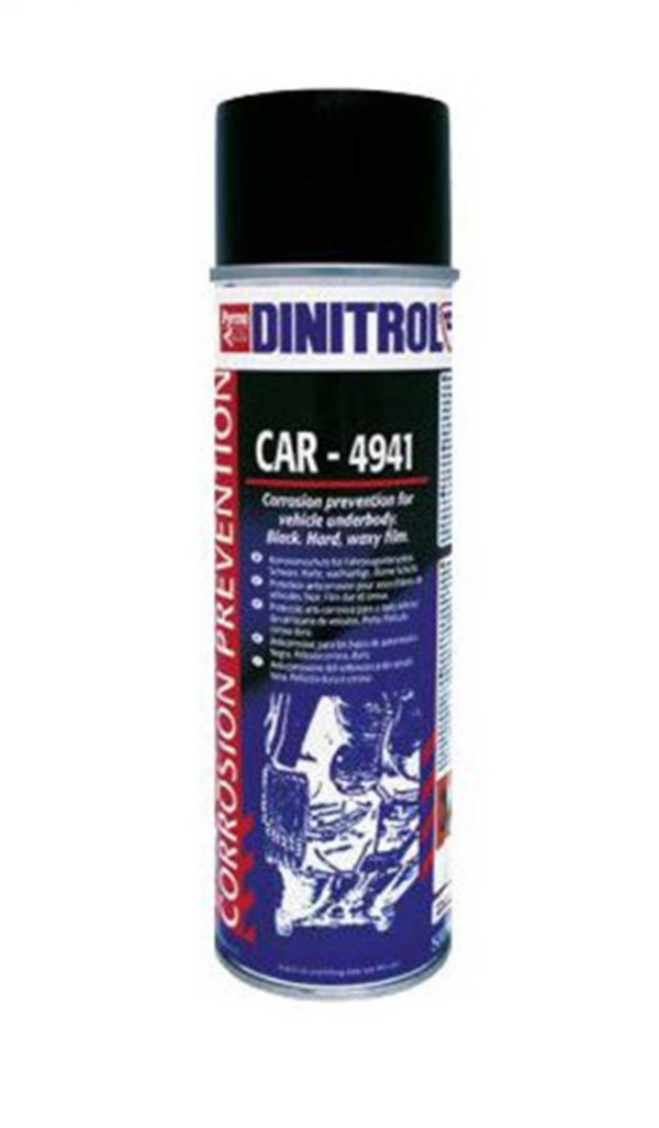 DINITROL 4941 UNDERBODY COATING  BLACK AEROSOL 500ML