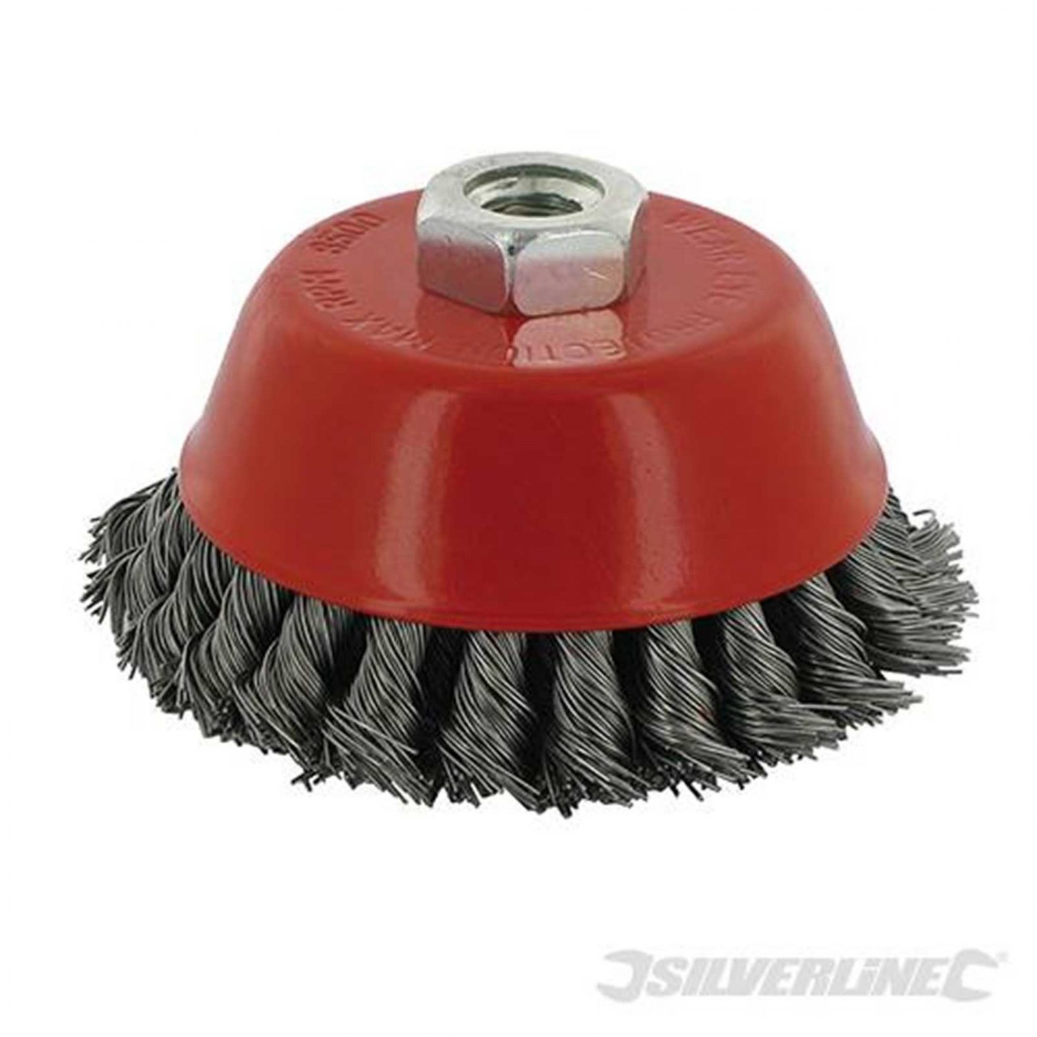 TWIST KNOT BOWL CUP BRUSH WHEELS FOR GRINDER OR DRILL - Rustbuster