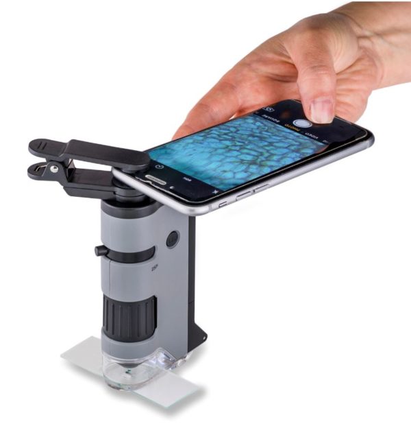 CARSON 100X TO 250X HIGH POWER POCKET MICROSCOPE