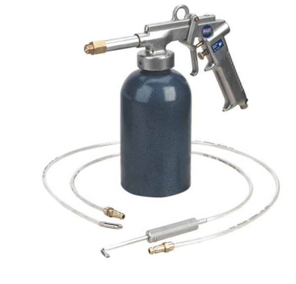 Pro‑Wax Injection Kit with 360° wand, brass coupler and 90° hook wand for cavity wax application