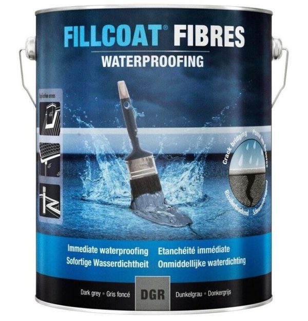 RUST-OLEUM FILLCOAT FIBRES WATERPROOFING
