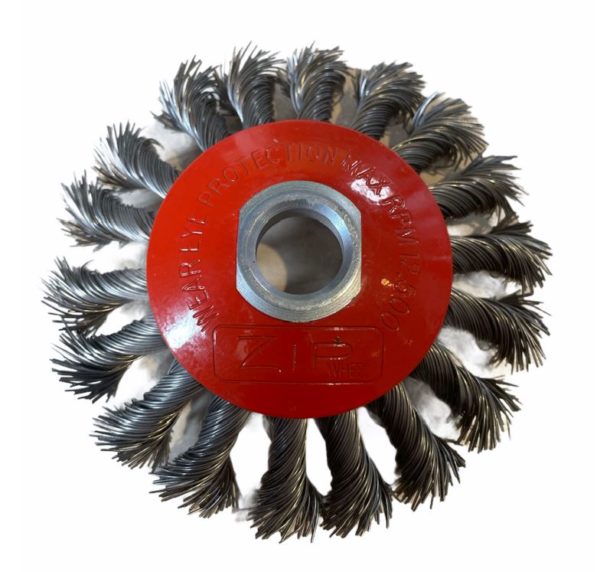ZIP WHEEL RED 100MM