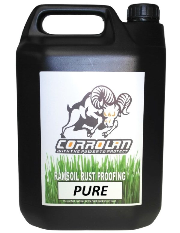 Sustainable Corrolan Pure underbody wax for vehicle rust protection