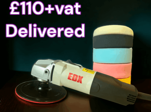 EDX VARIABLE SPEED POLISHER & ACCESSORIES